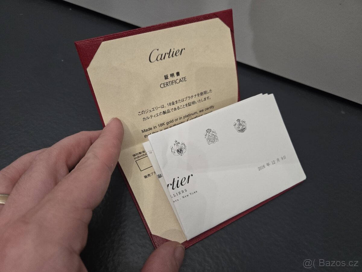 Cartier Love náramek, velikost 17 - 6