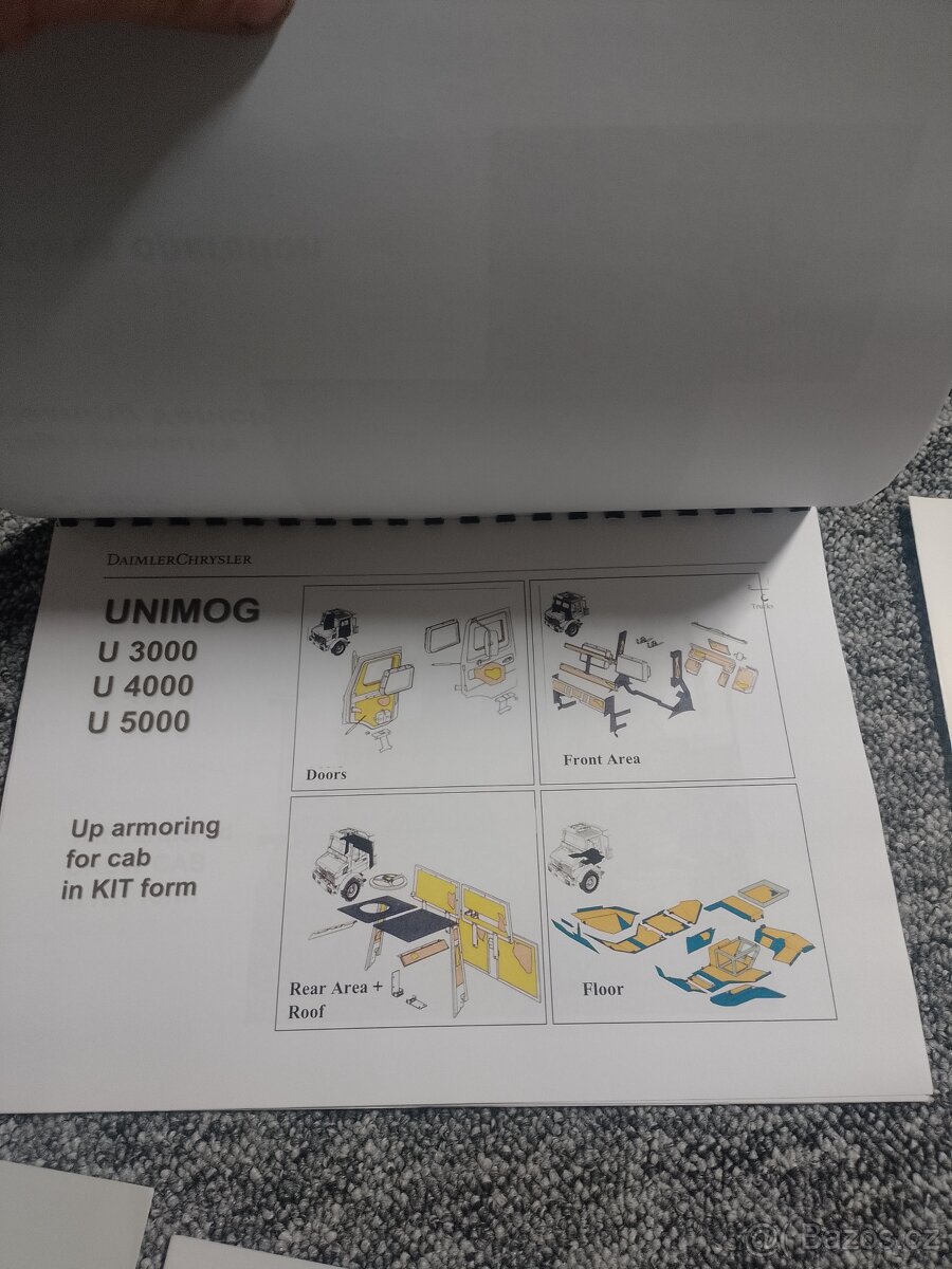 Mercedes Unimog prospekty - 6
