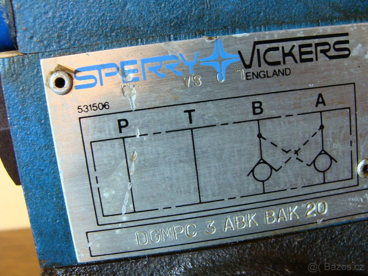 Sperry Vickers DG4V 3 - vysokotlaký ventil - ENGLAND - 6