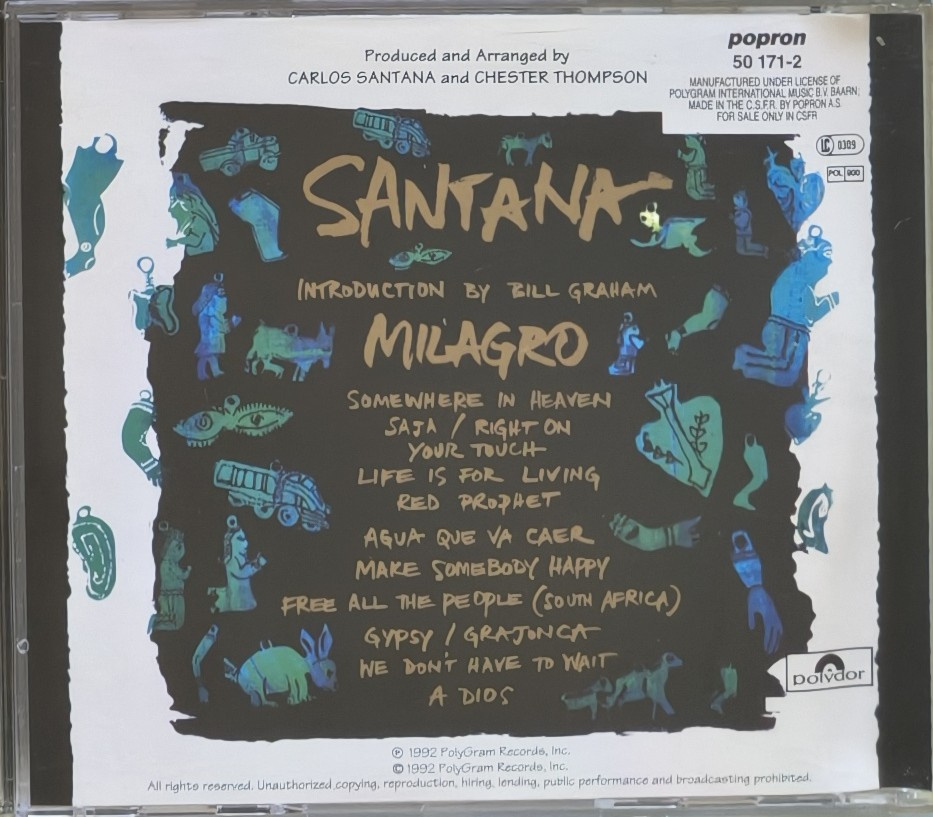 CD Santana: Různá alba - 6