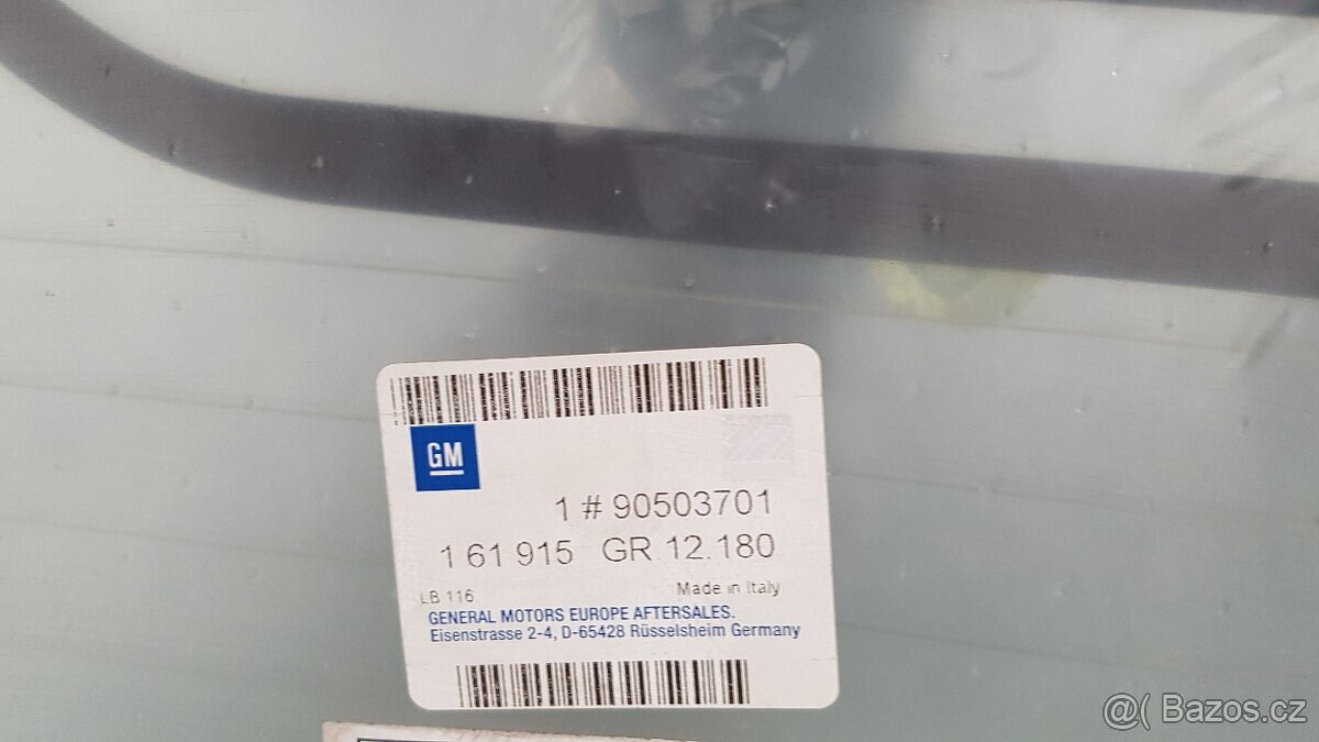 Zadní skla Opel - nová, originál - 6