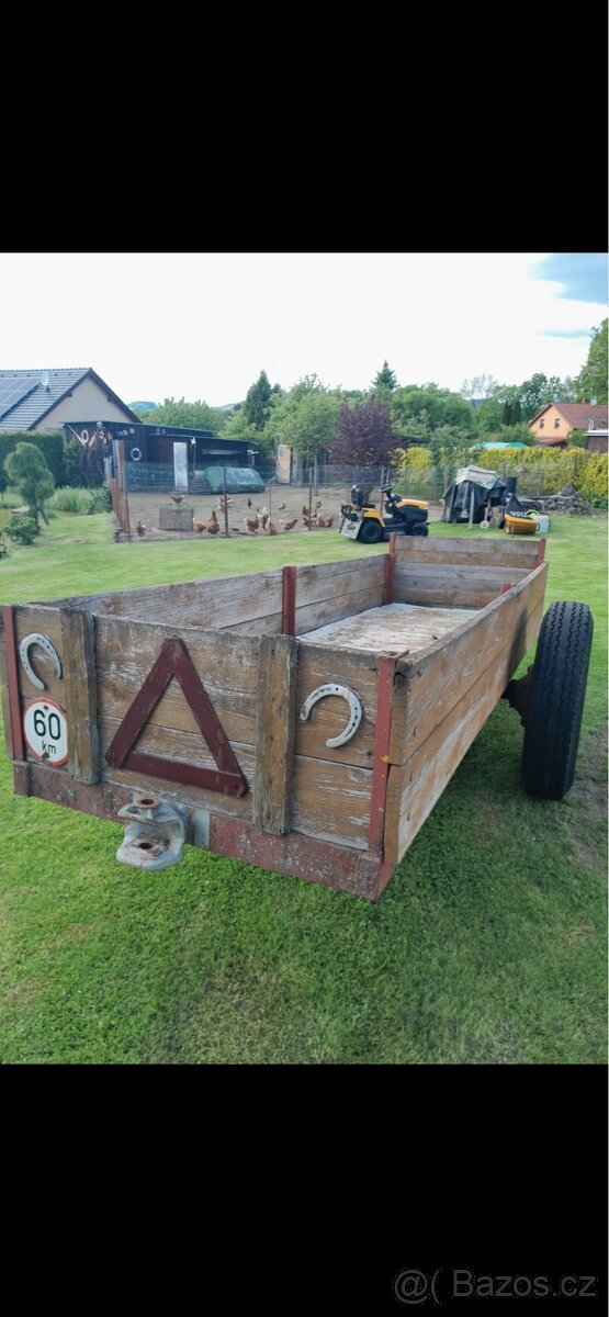 Prodám káru za traktor - 6