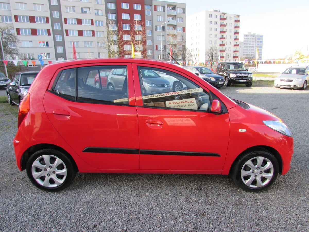 Hyundai i10 1.1i 51kW, nová STK, serviska, klima - 6