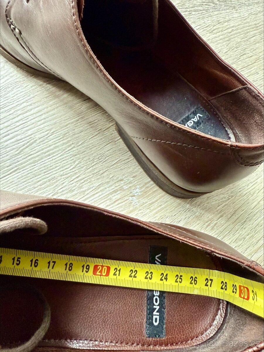 Pánské společenské boty Vagabond, hnědé - 6