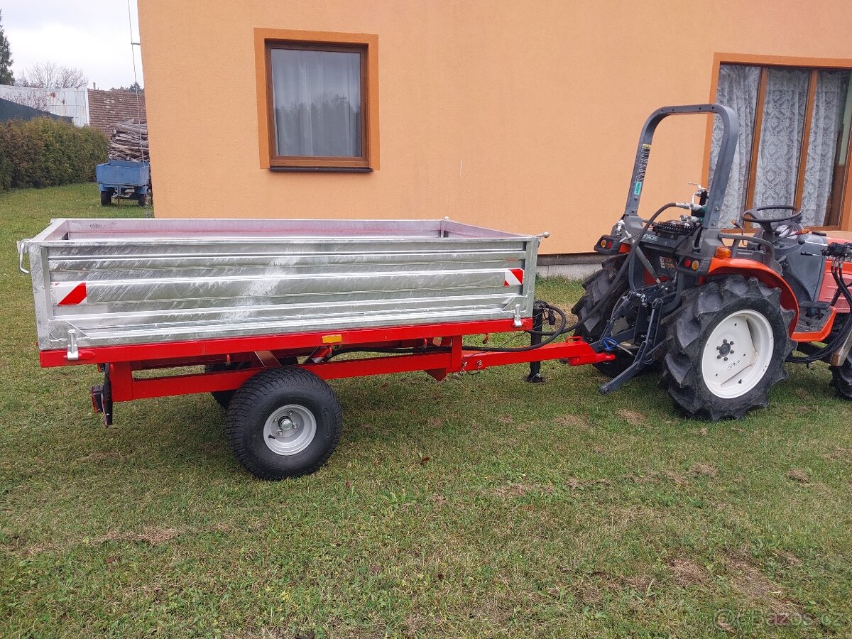 VLEK, KÁRA ZA MALO-TRAKTOR 1,5T VÝPRODEJ - 6