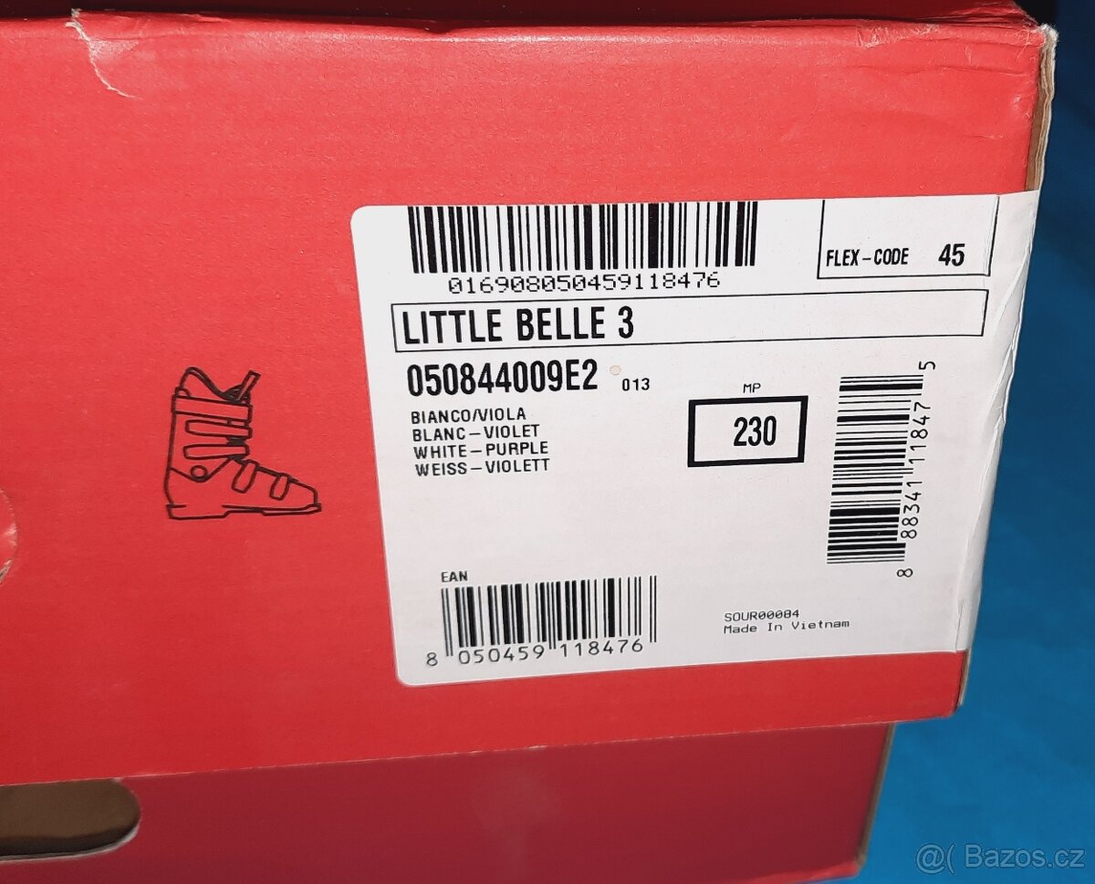 Dívčí lyžáky Nordica LITTLE BELLE 3 velikost 23 - 6