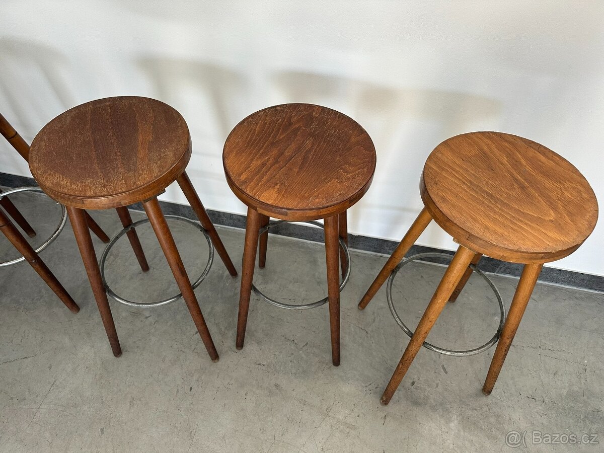 6ks Barová židle. Rustikální barovky - 6