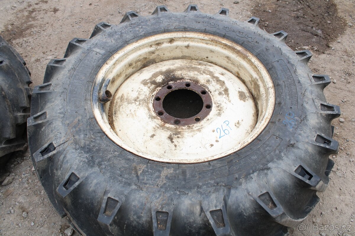 Zetor crystal zadní kola ráfky disky 18,4-34 16 pláten 3,5cm - 6