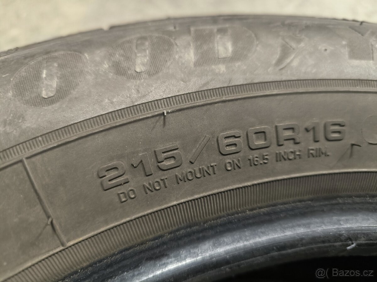 215/60/16 zimní - 1 kus - 6