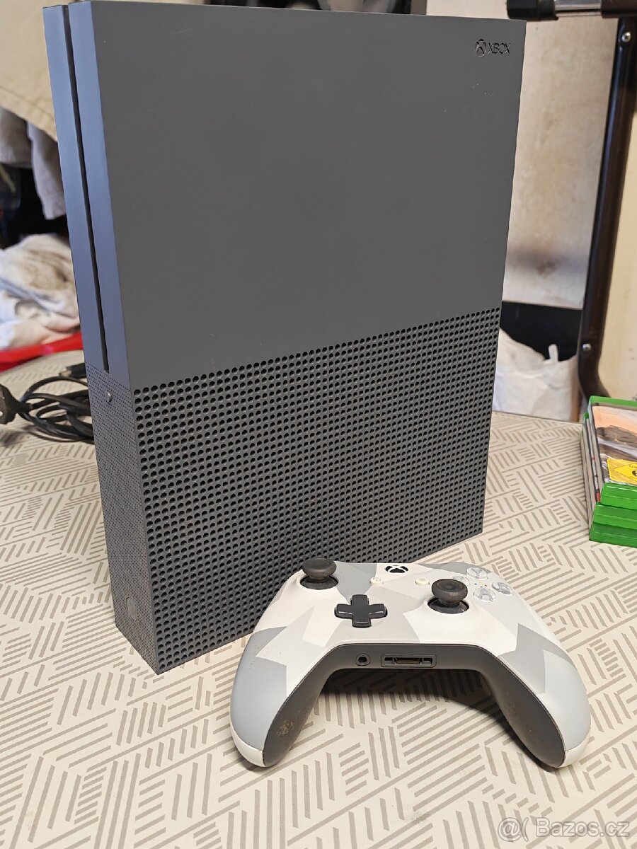 Xbox One S šedý - 6