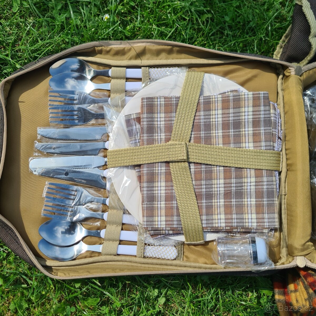 Piknikový batoh, piknikový set, nepoužitý - 6