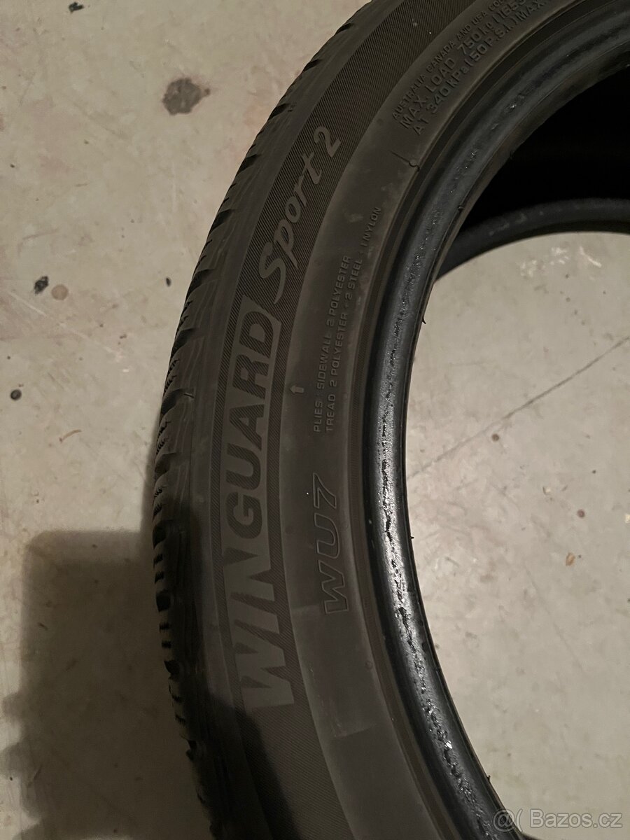 Prodám zimni nexeny 235/45R18 - 6