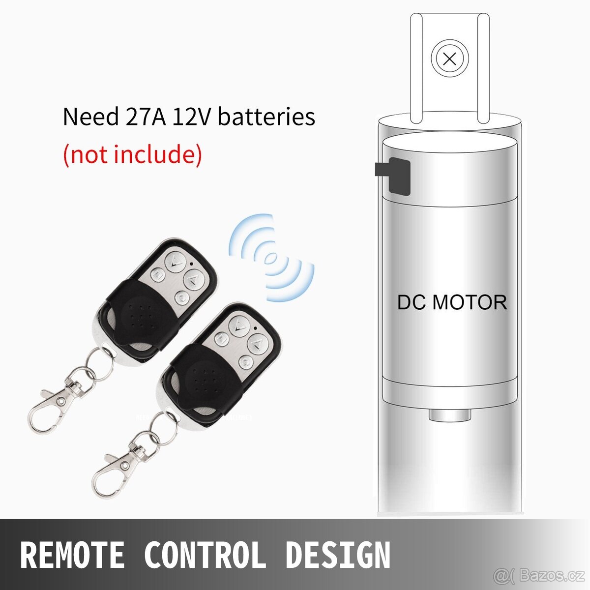 Automatická dvířka do kurníku - set s ovladači, senzory - 6