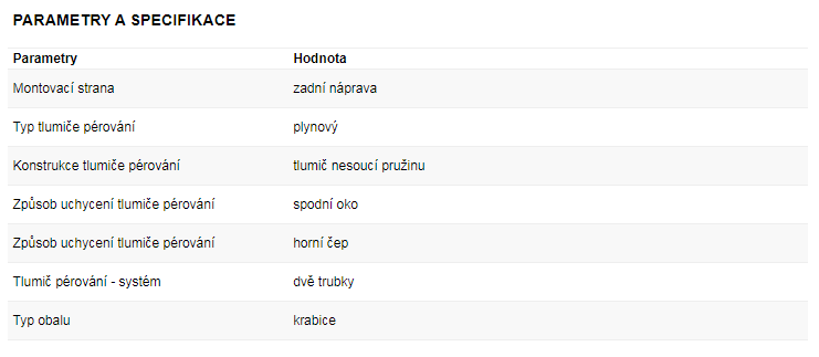 B4 Tlumič pérování pro VW Polo III. (BILSTEIN) - 6