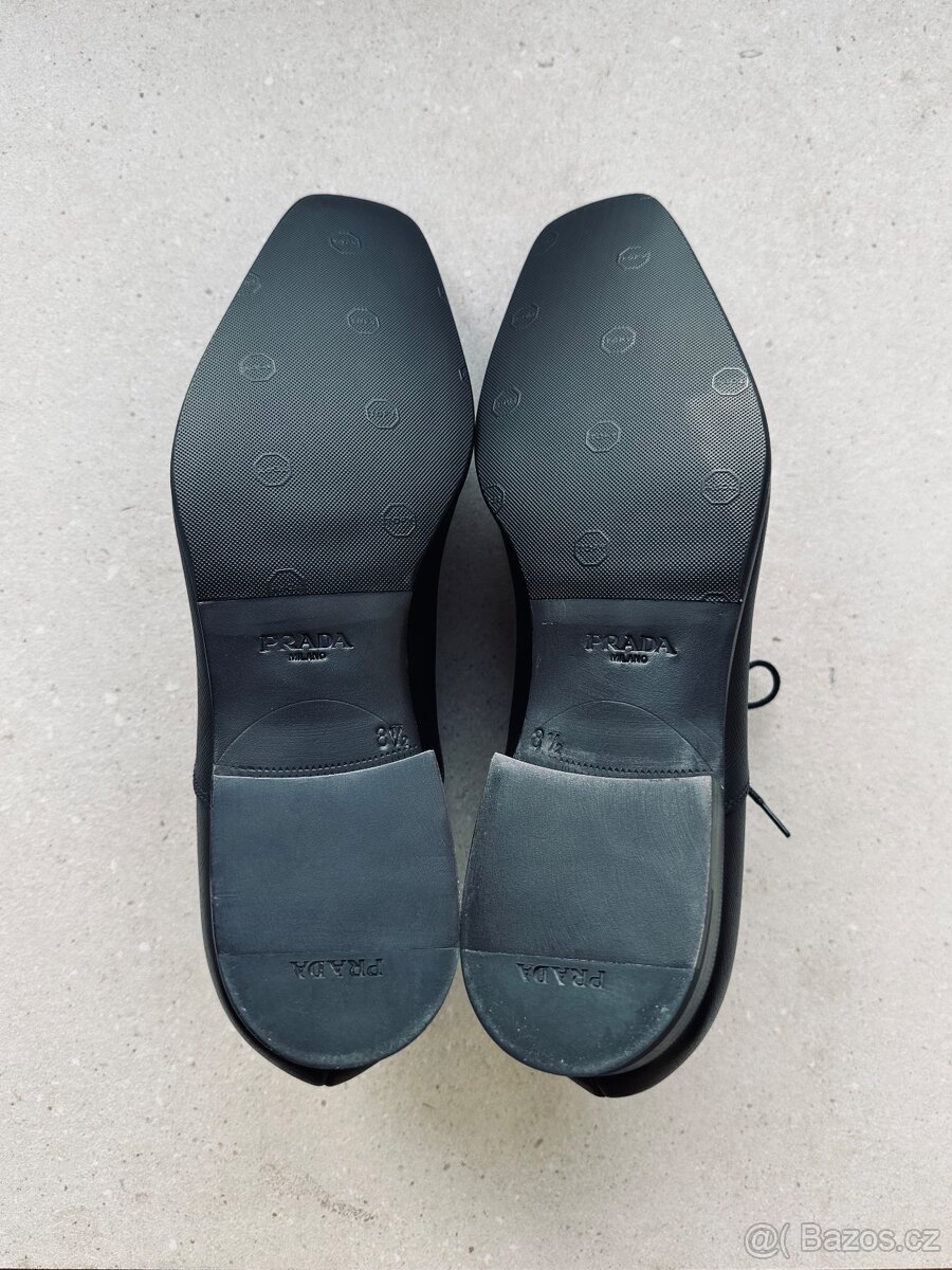 Prada Saffiano Oxford polobotky - 6