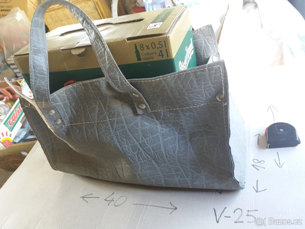 retro kufr +kufr od vrtačky + přepravky - 6