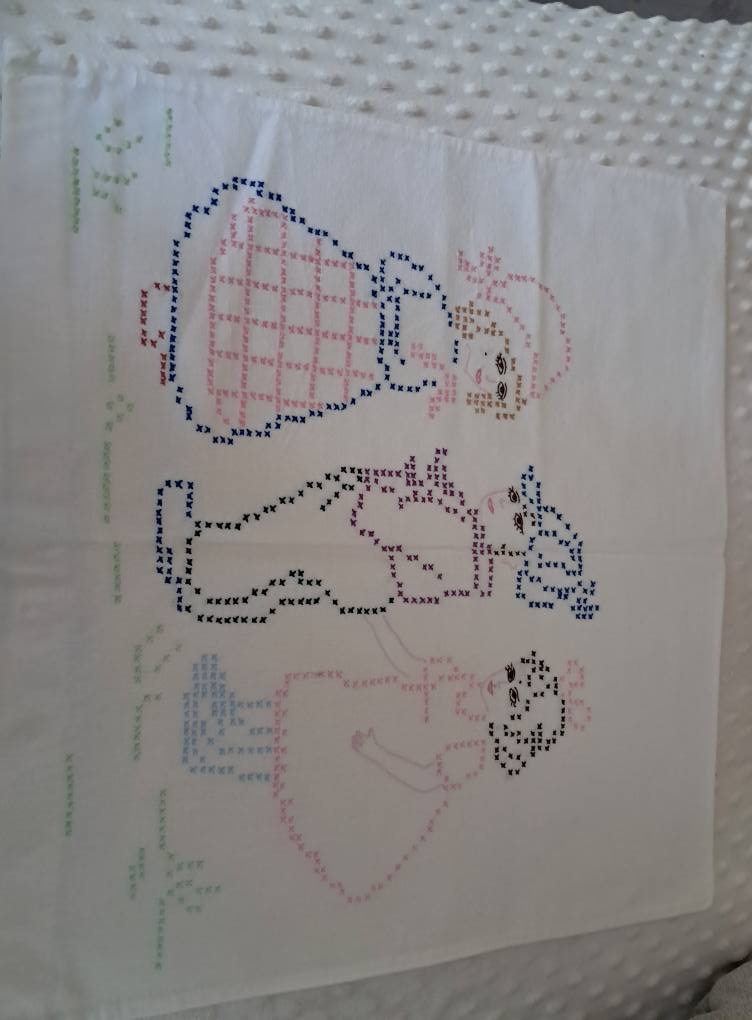 Obrazy na vyšivání ,vyšívané povlaky na polštářky - 6