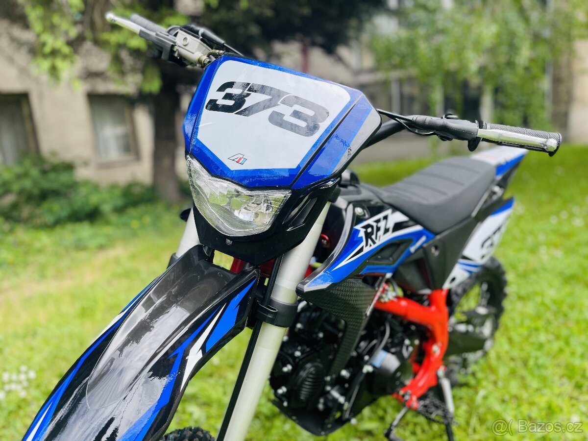 Pitbike Leramotors Thunder 140ccm, 19/16, modrá - 6