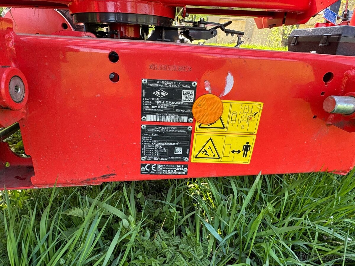 Balička KUHN RW 1610 M samonakládací - 6