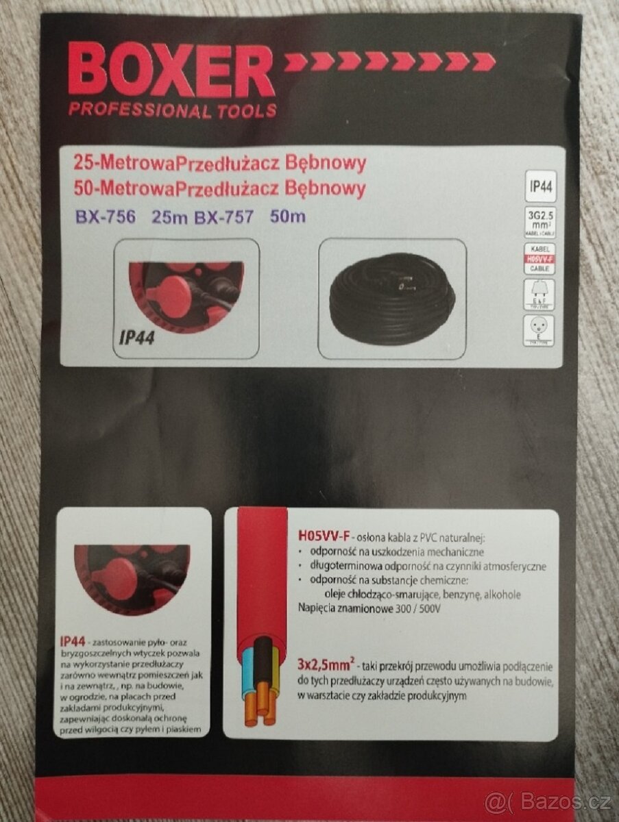 Prodlužovací kabel 50m - 6