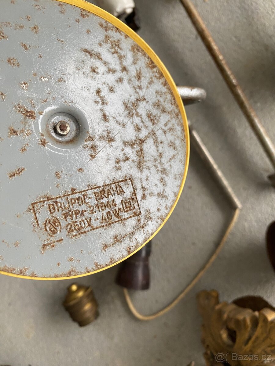 Starožitné lampy lustry torzo - 6