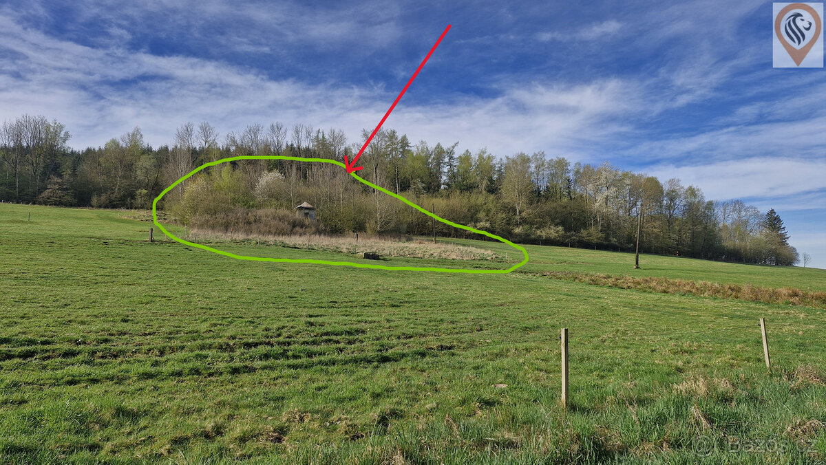 Pozemek s vodojemem u Kdyně - 6