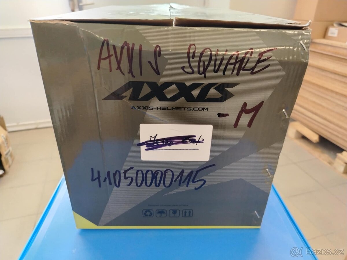 JET přilba AXXIS SQUARE černá lesklá - M - 6