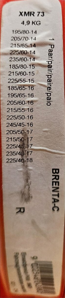 Prodám Sněhové řetězy Pewag Brenta C XMR 73 - 6