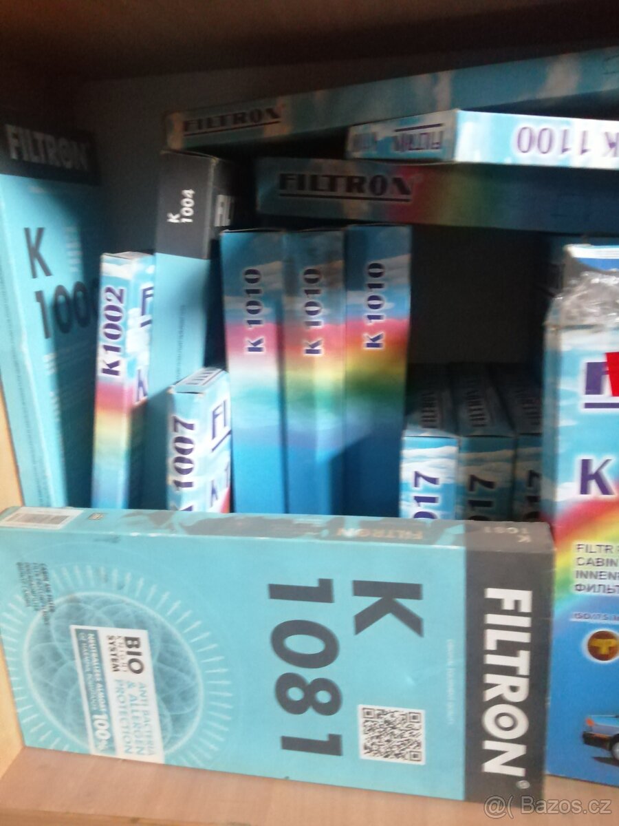 Prodám různé druhy kabinovy h filtru Filtron - 6