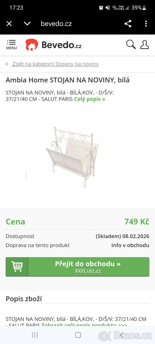 Stojánek na časopisy - 6