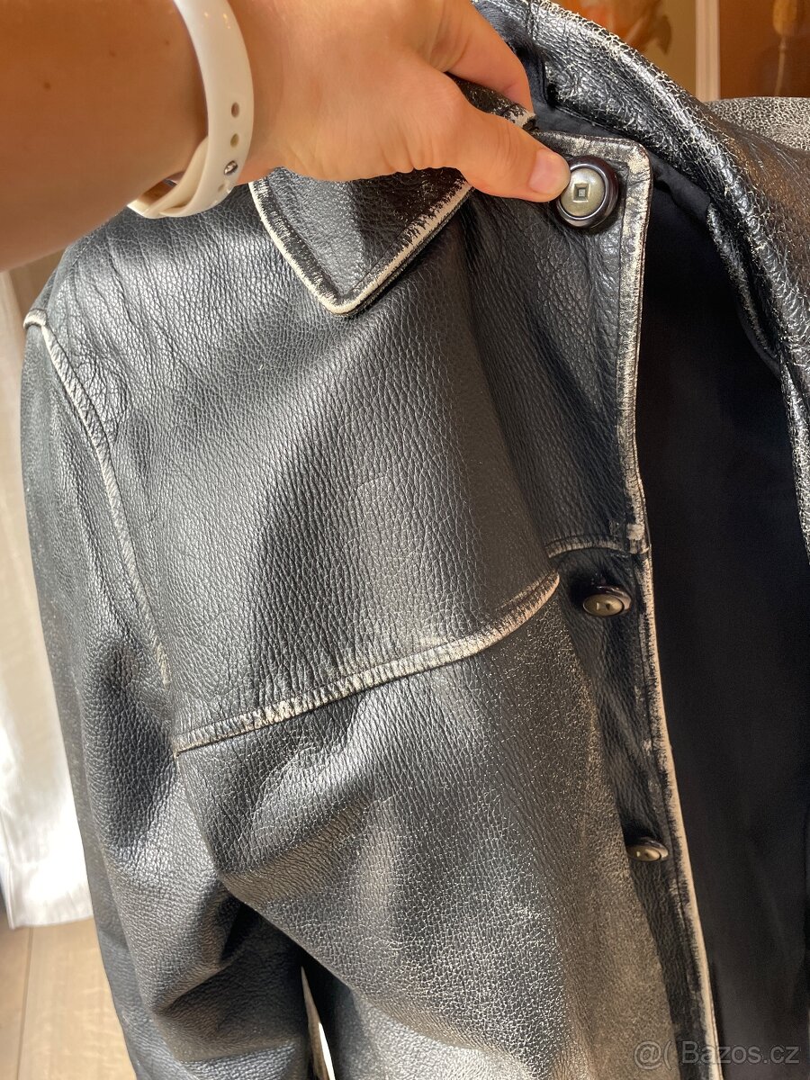 Pánská kožená bunda - 6