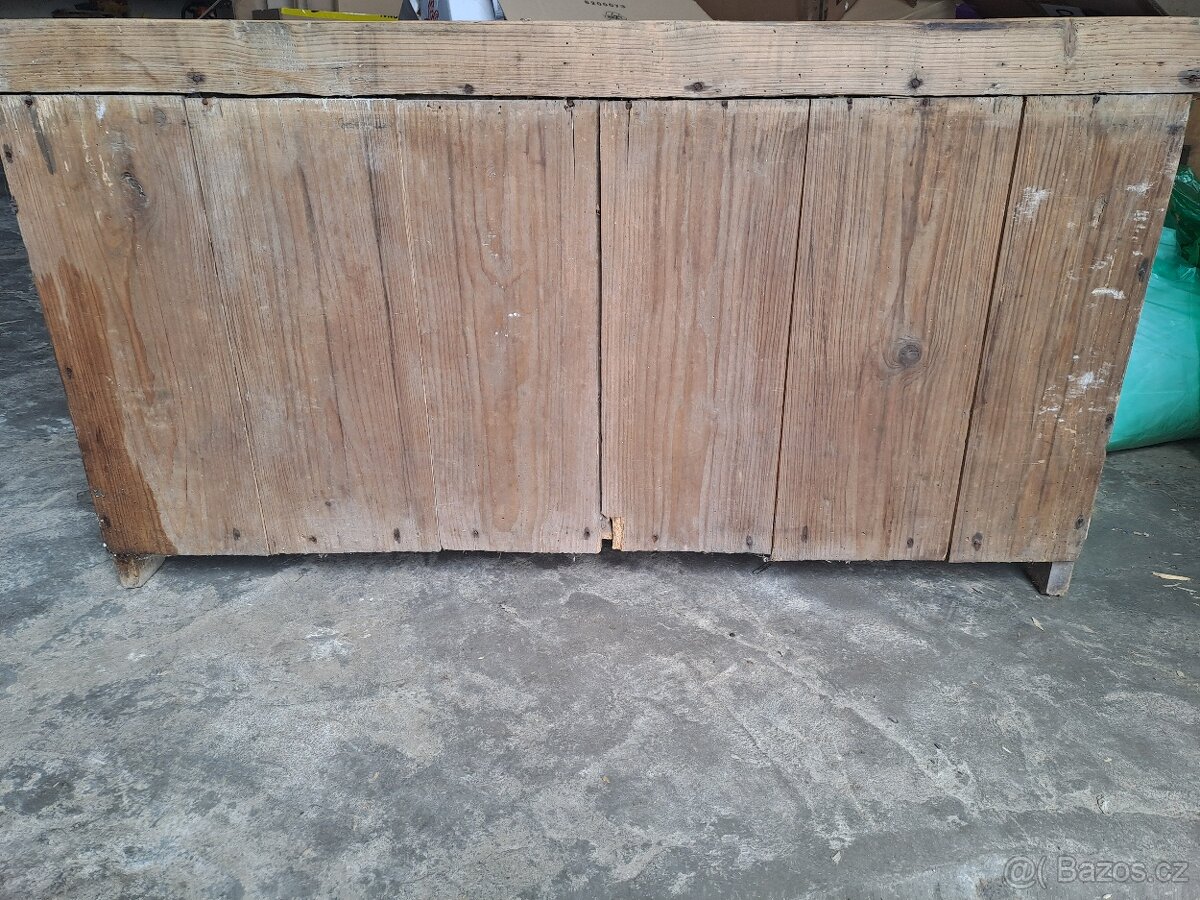 lavička - botník na chalupu - 6