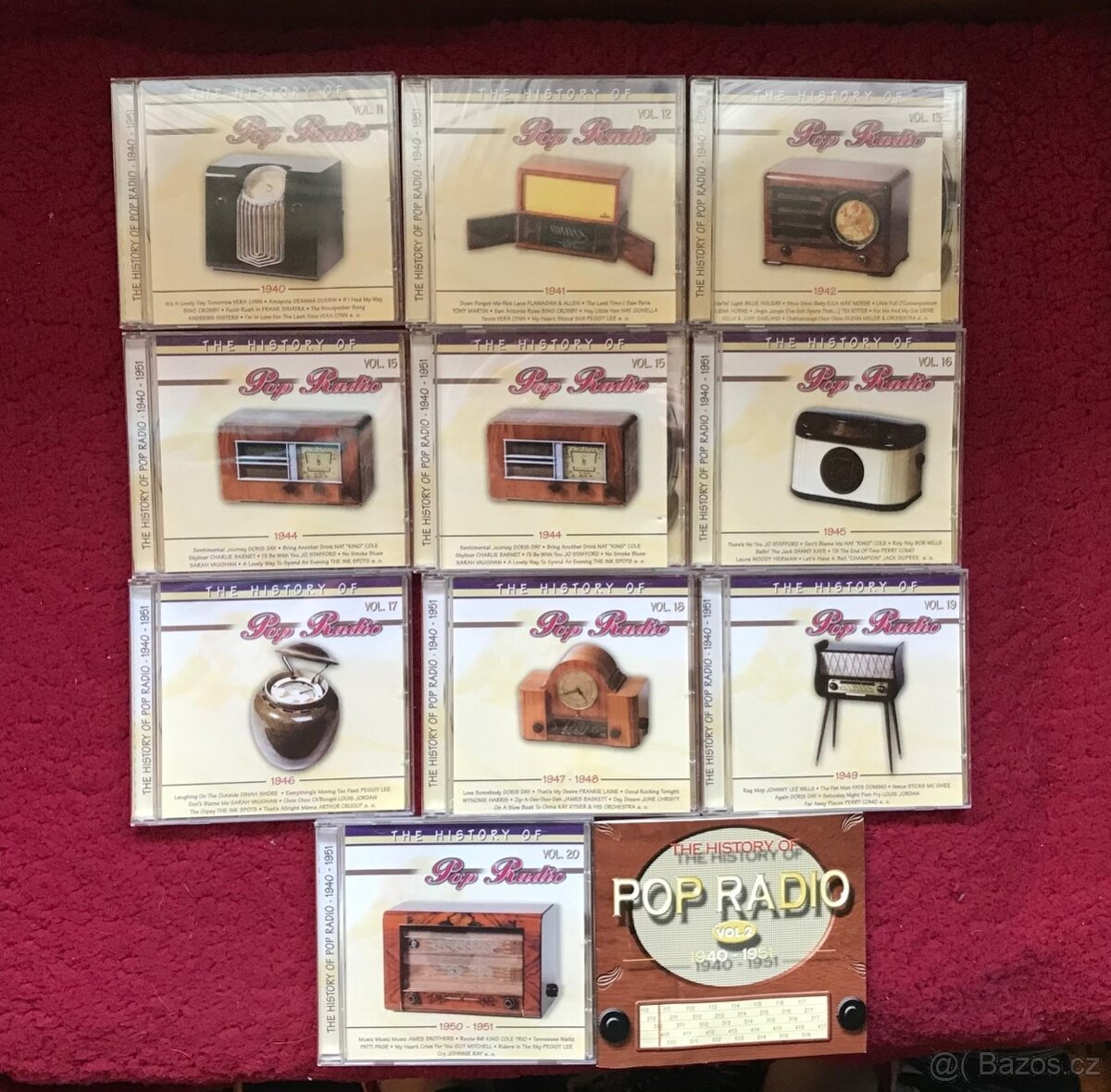 Komplet 10CD nahrávek 1940 -1951 - 6