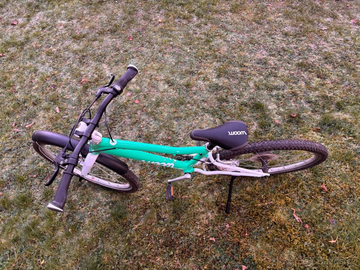 Dětské kolo Woom 5, green mint (zelená) - 6