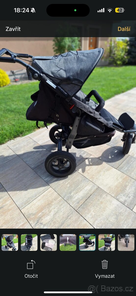 Tříkolový kočárek TFK - 6