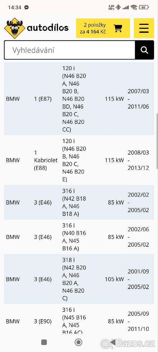 Řemenice servopumpy BMW - 6