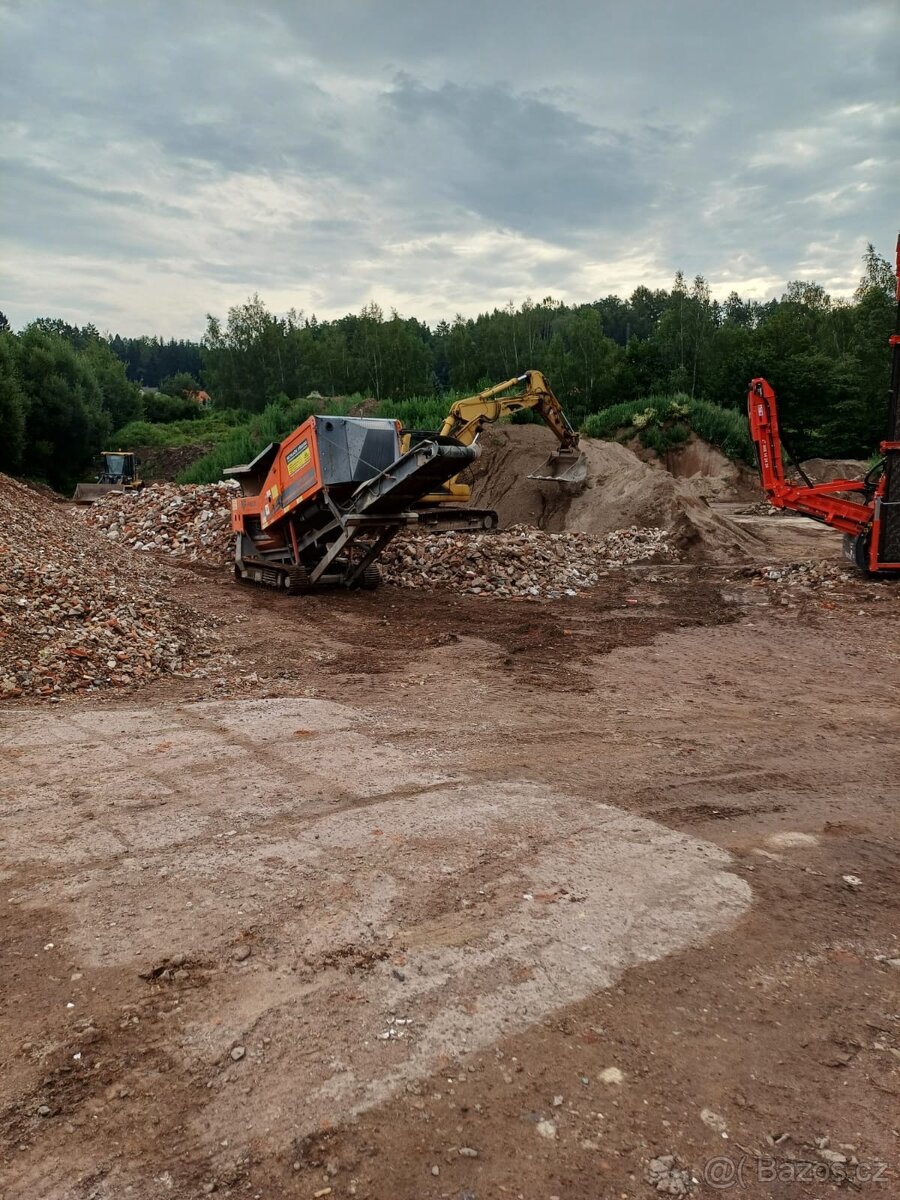 Drtič,drtička suti, kameniva,betonu,pařezu,asfaltu,panelů. - 6