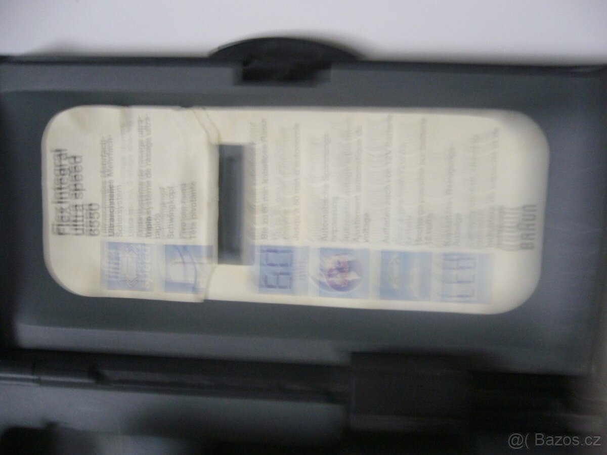 HOLÍCÍ STROJEK BRAUN FLEX INTEGRAL 6550 ULTRA SPEED - 6