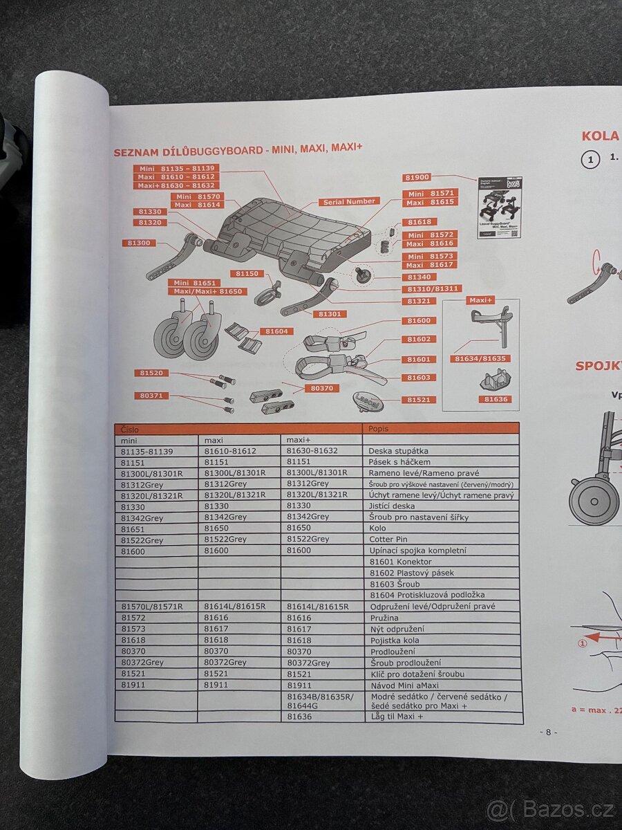 Lascal Buggy Board Maxi + sedátko - 6