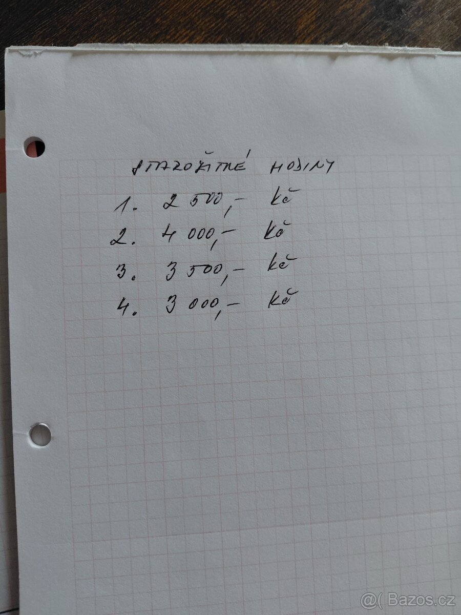 Starožitné hodiny - 6