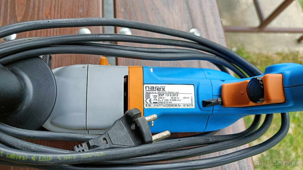 Elektrická vrtačka Narex - 6