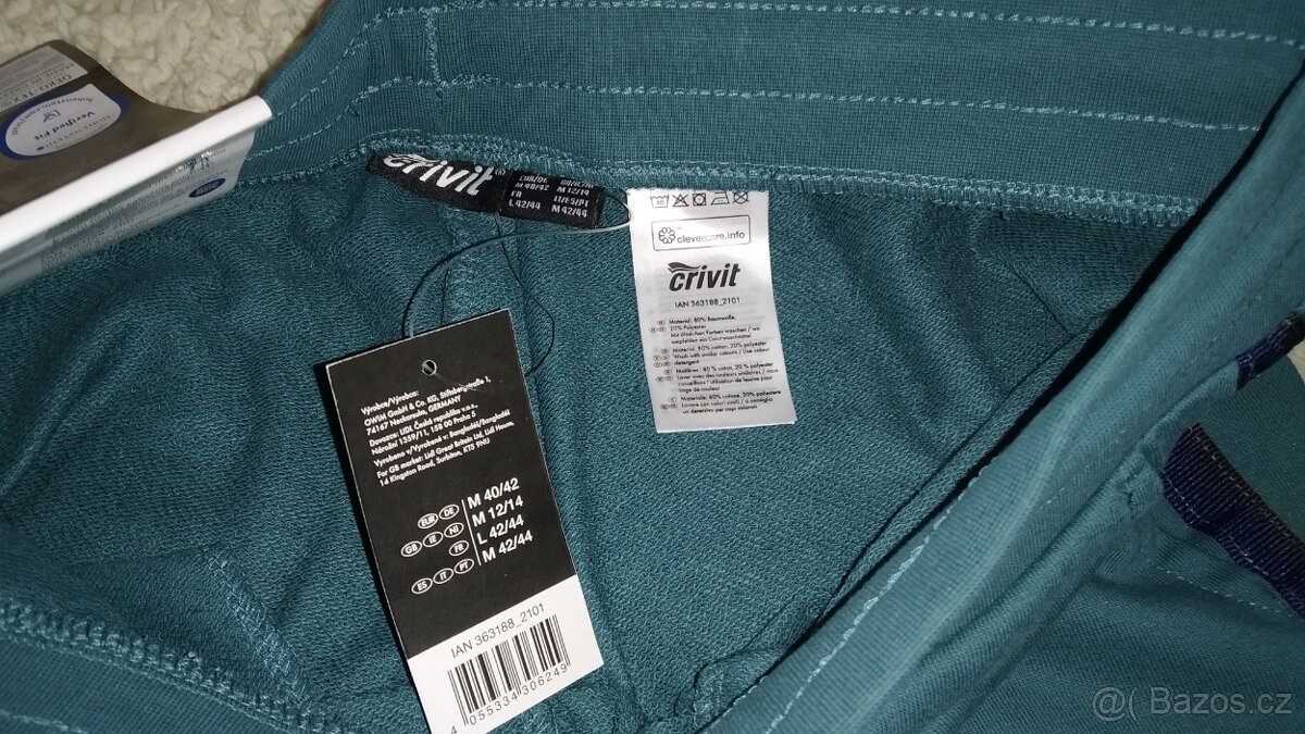 Dámské tepláky Crivit vel. M 40/42 zelené - 6