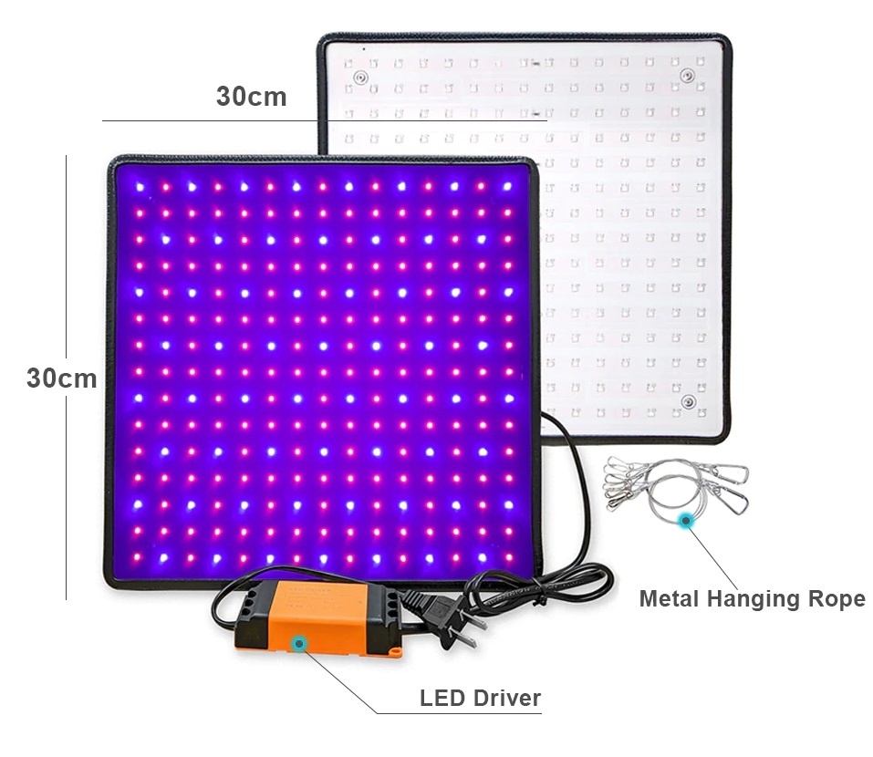 Ultratenký LED Grow Light Full Spectrum Red+Blue. - 6