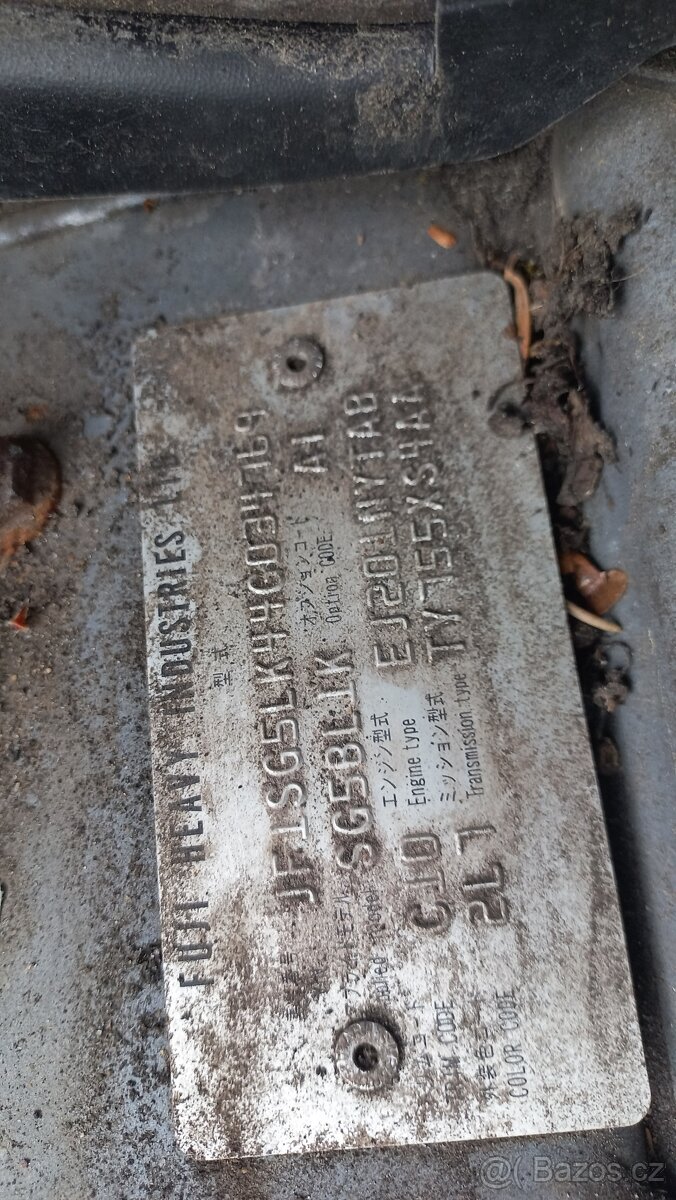 Subaru Forester 2003, 2,0 92kw -Náhradní díly - 6
