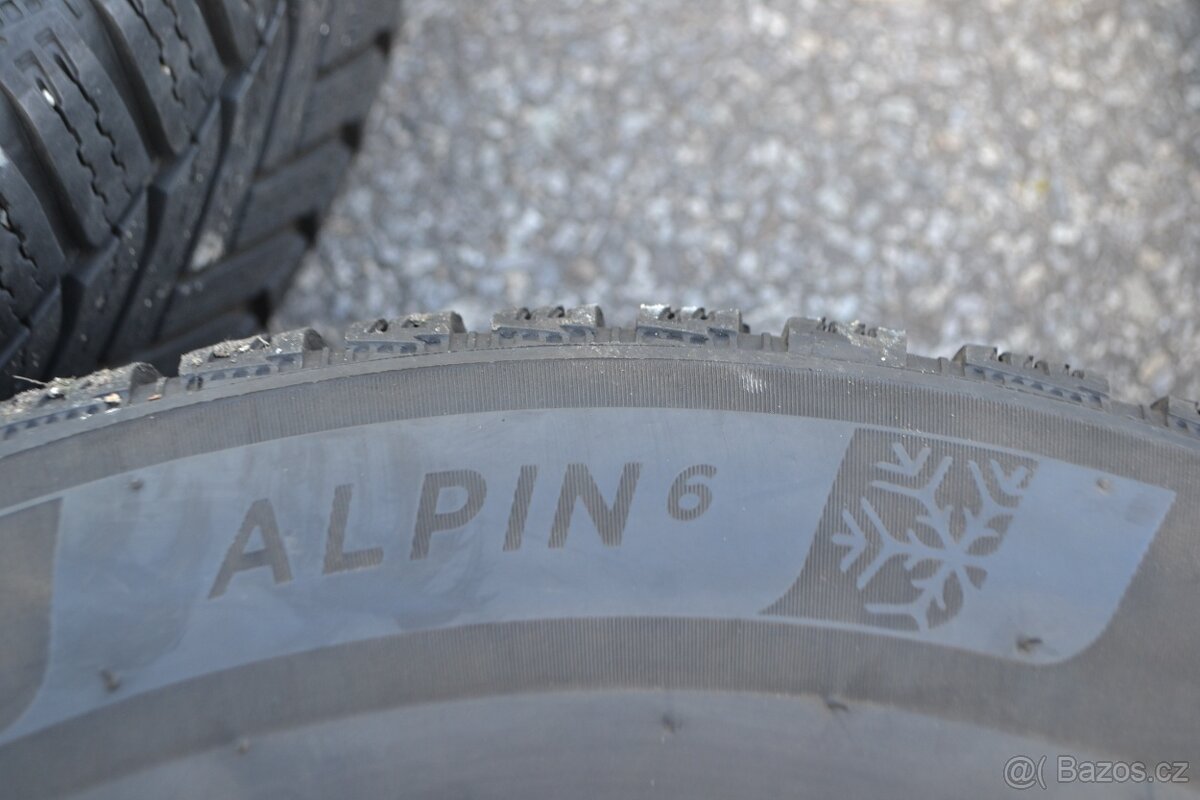 ZÁNOVNÍ sada 4ks zimní kola Š.Octavia II, III+Michelin Alpin - 6