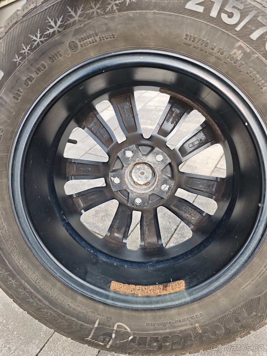 Alu kola Kia Sportage + zimní pneu 215/70 R16 - 6