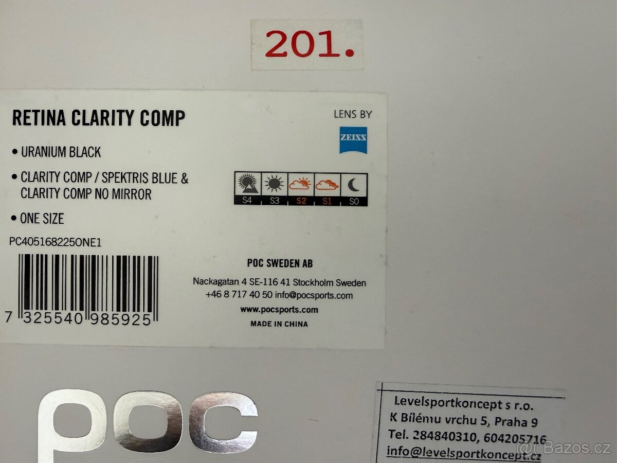 Lyžařská helma POC + brýle - 6