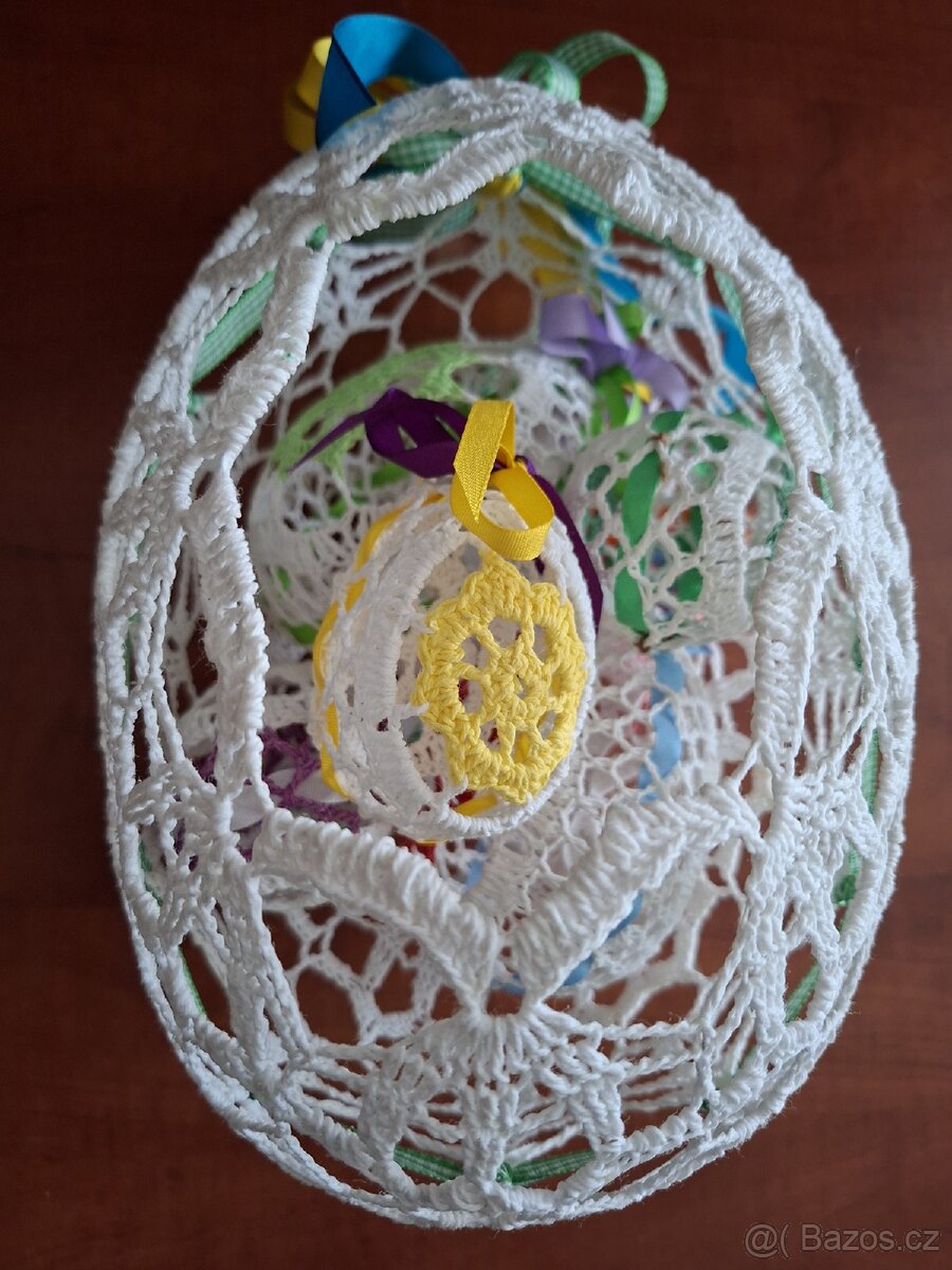 Velikonoční háčkovaná vajíčka - 6