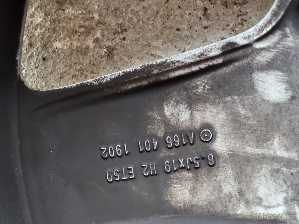 Originál alu kola AMG 8.5J x 19 ET59 - 6