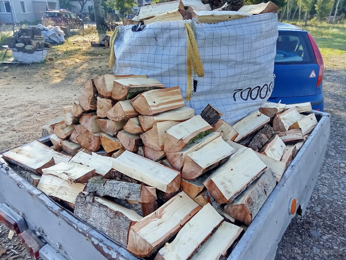 Palivové dřevo štípané - 6